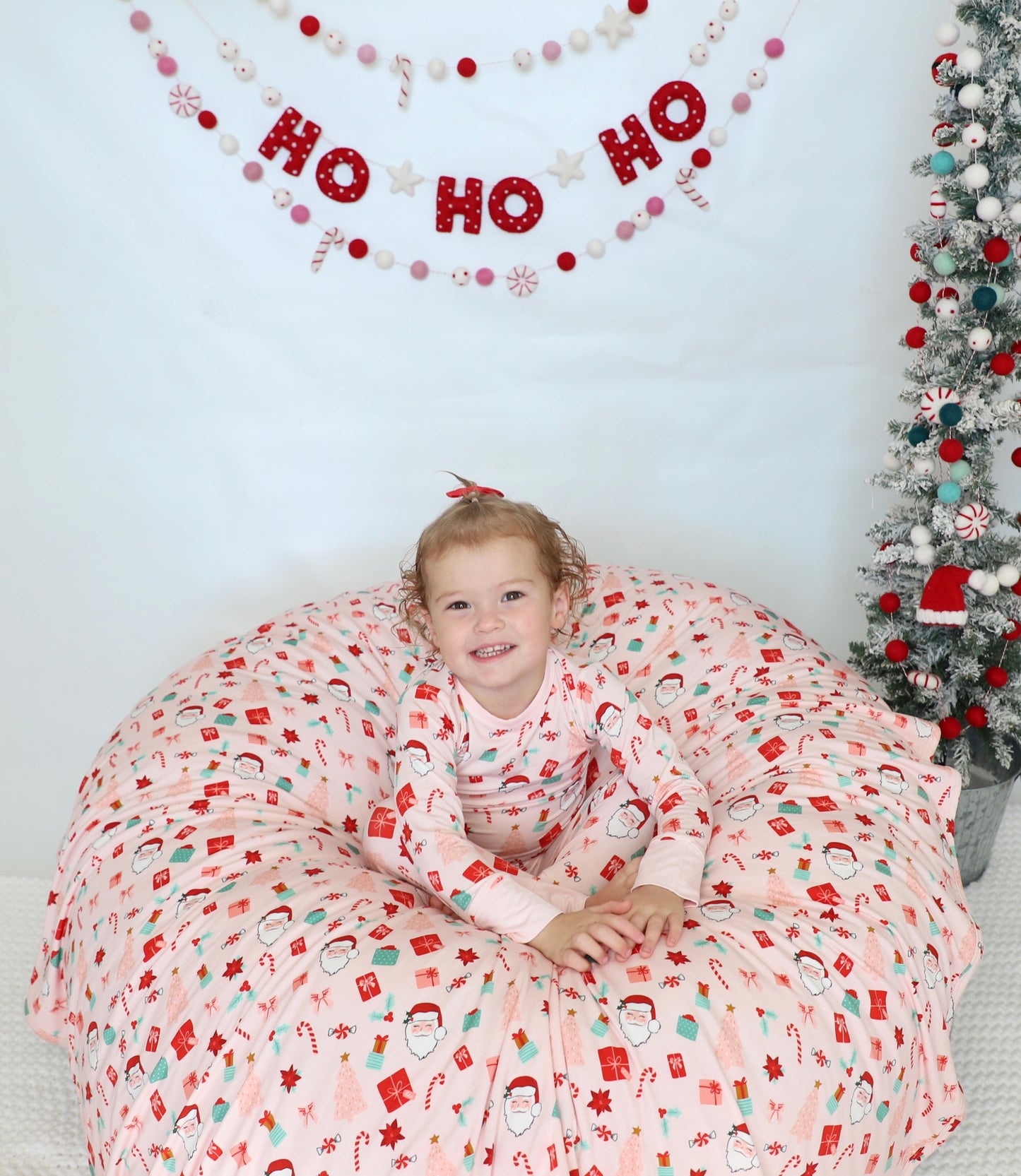 PINK SANTA DREAM BLANKET