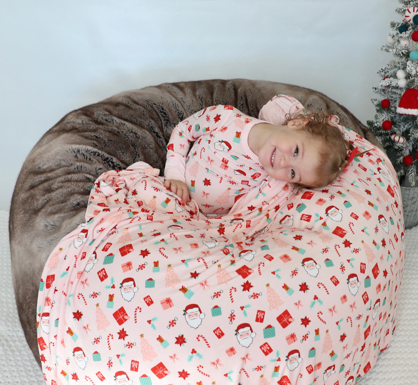 PINK SANTA DREAM BLANKET