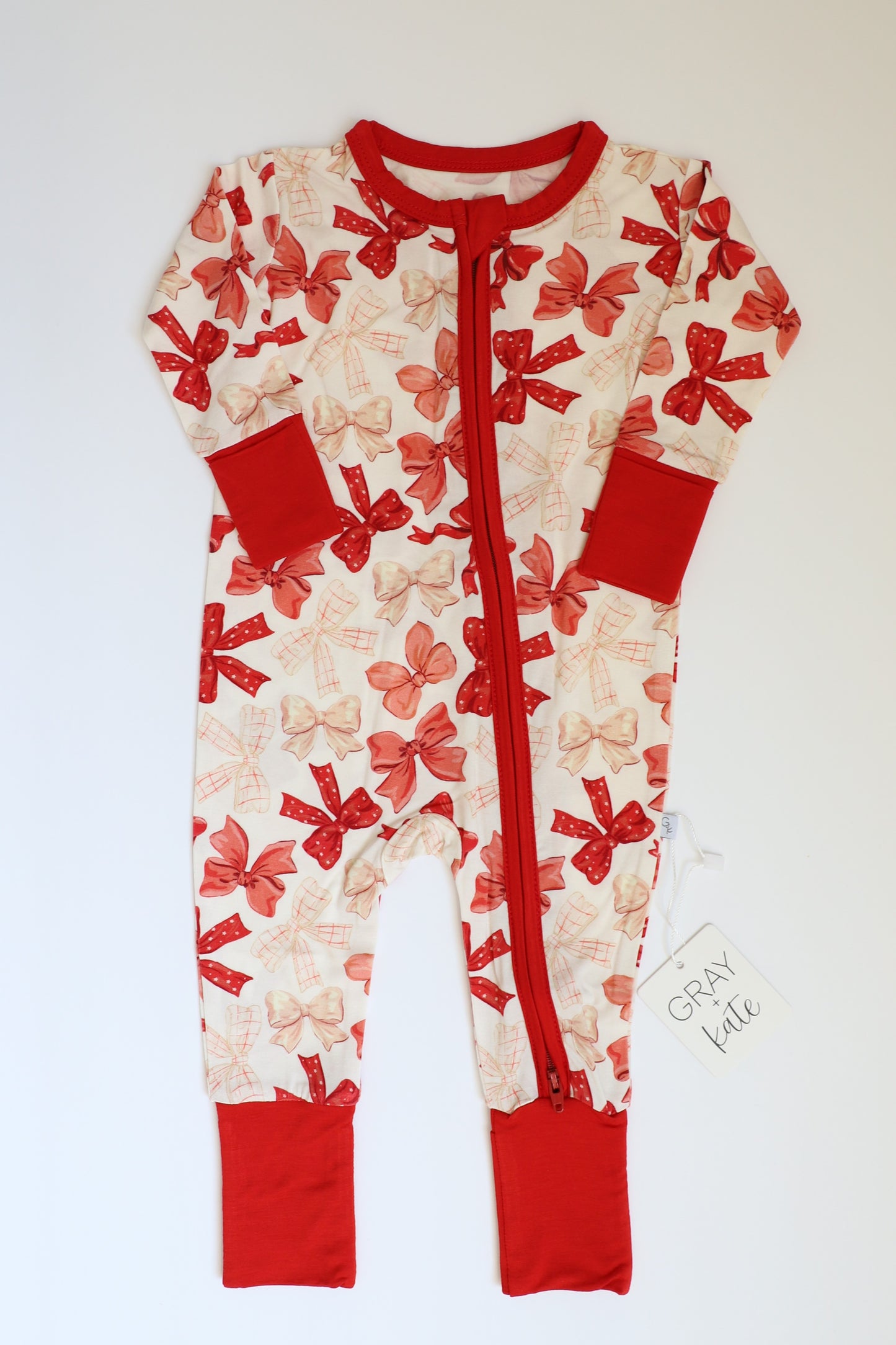 RED BOWS CONVERTIBLE ZIPPY