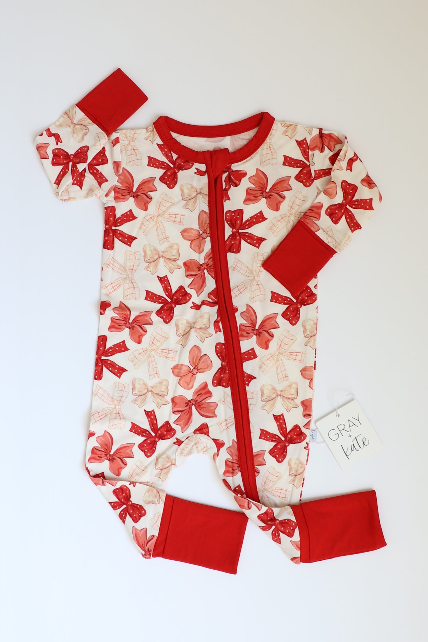 RED BOWS CONVERTIBLE ZIPPY