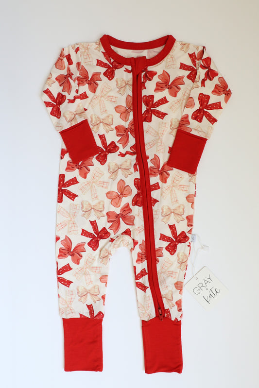 RED BOWS CONVERTIBLE ZIPPY