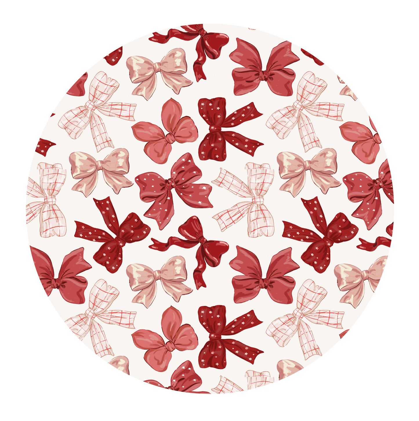 RED BOWS TWO-PIECE SET
