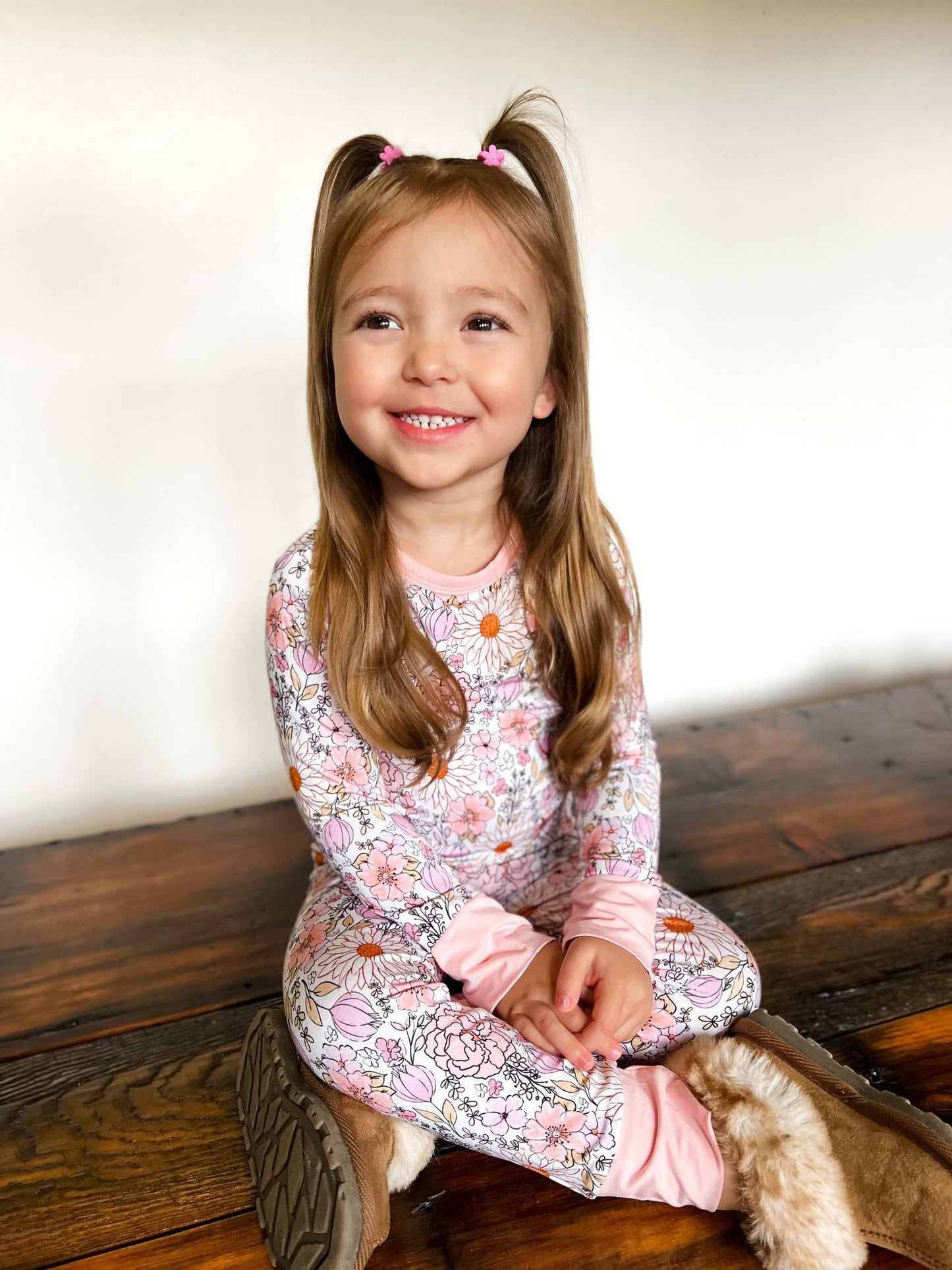 BOHO FLORAL TWO-PIECE SET